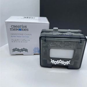 Creative Memories Gemstone Chain Border Maker Cartridge Punch  Brand New…